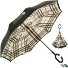 Photo 11 Stratus Reversible Umbrella, Plaid 48" Arc
