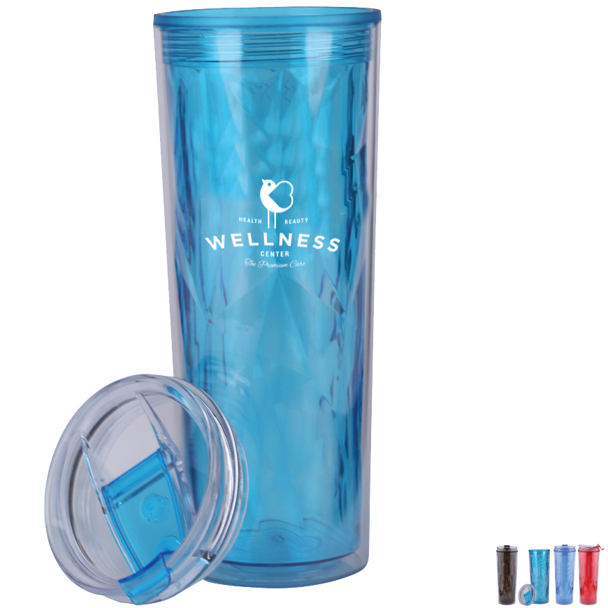 Product Photo 1 Dazzle Flip Top Tumbler, 22oz.