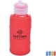 Glass Water Bottle w/ Silicone Grip, 12oz.