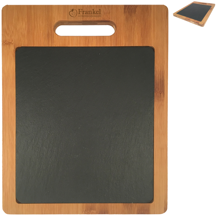 Product Photo 1 Bamboo Cutting Board w/ Black Slate Insert