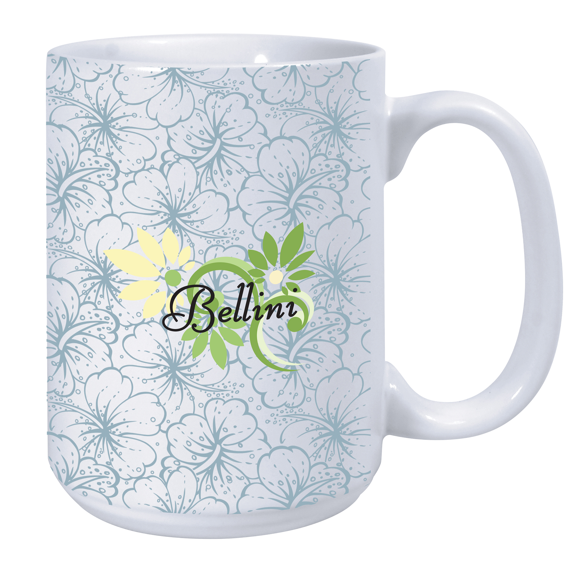 Product Photo 1 Mighty Matte White Ceramic Mug, 15oz.