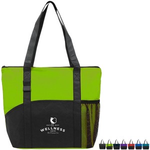 Pocket Trade Show Tote, Non-Woven Polypropylene - VT2703
