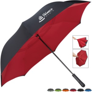 Inversion Contrasting Umbrella, 48" Arc - HT4725