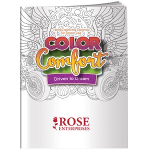 Color Comfort Cars Theme Adult Coloring Book - BF1006