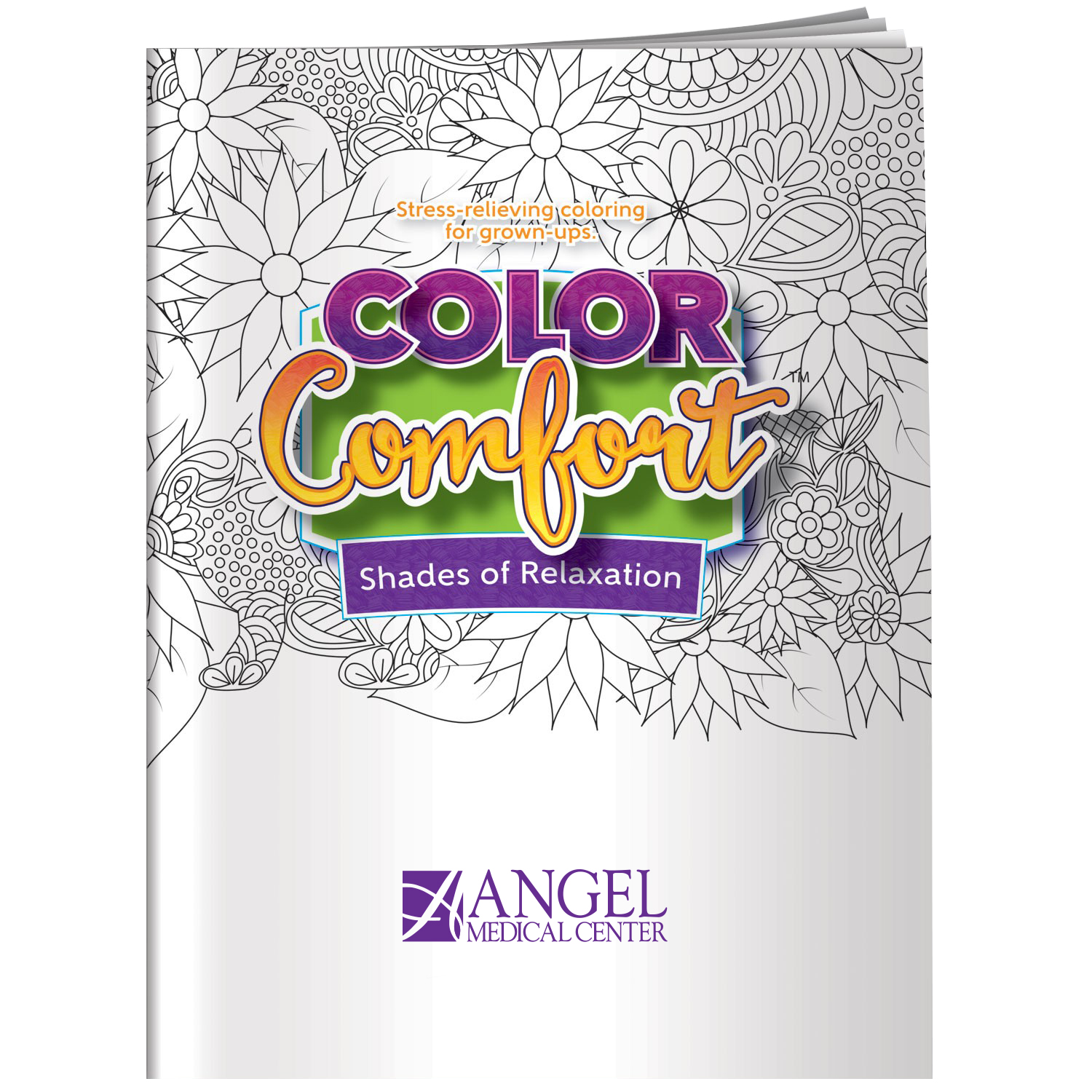 Product Photo 1 Color Comfort Animals Theme Adult Coloring Book