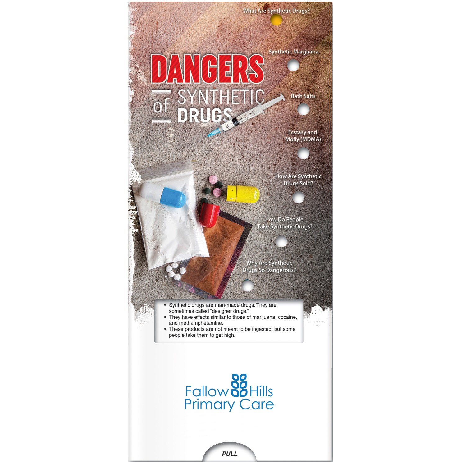 Product Photo 1 Dangers of Synthetic Drugs Pocket Sliders™