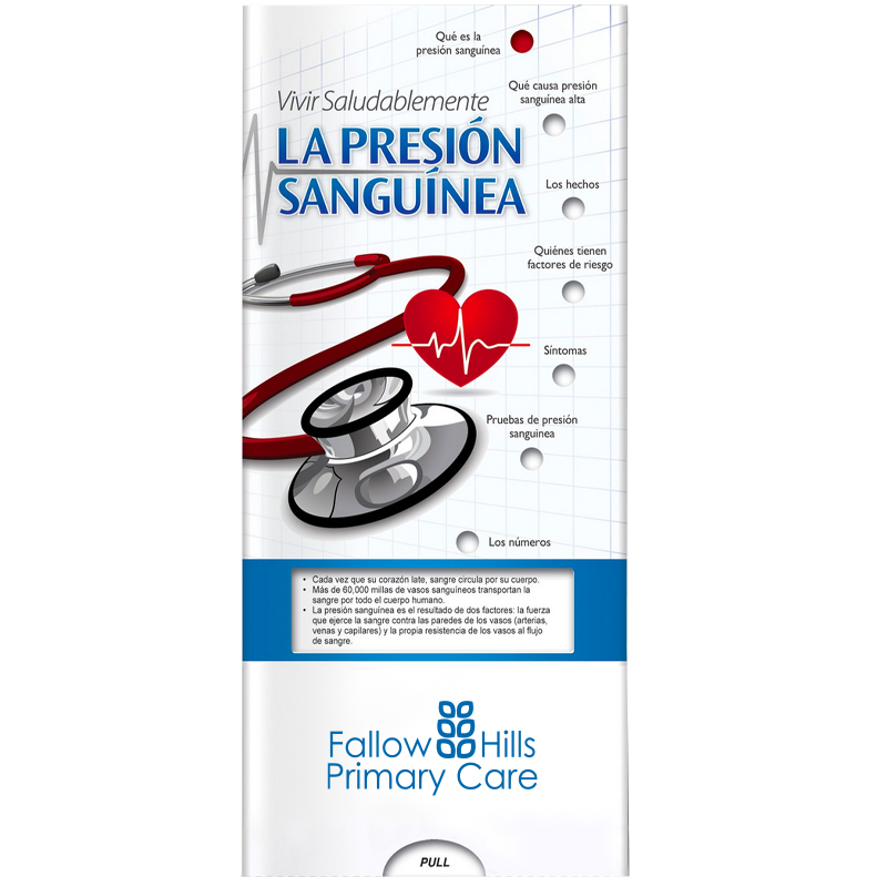 Product Photo 1 Blood Pressure Pocket Sliders™ (Spanish Version)