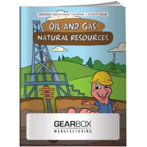 Oil & Gas Natural Resources Coloring & Activity Book - CLB896