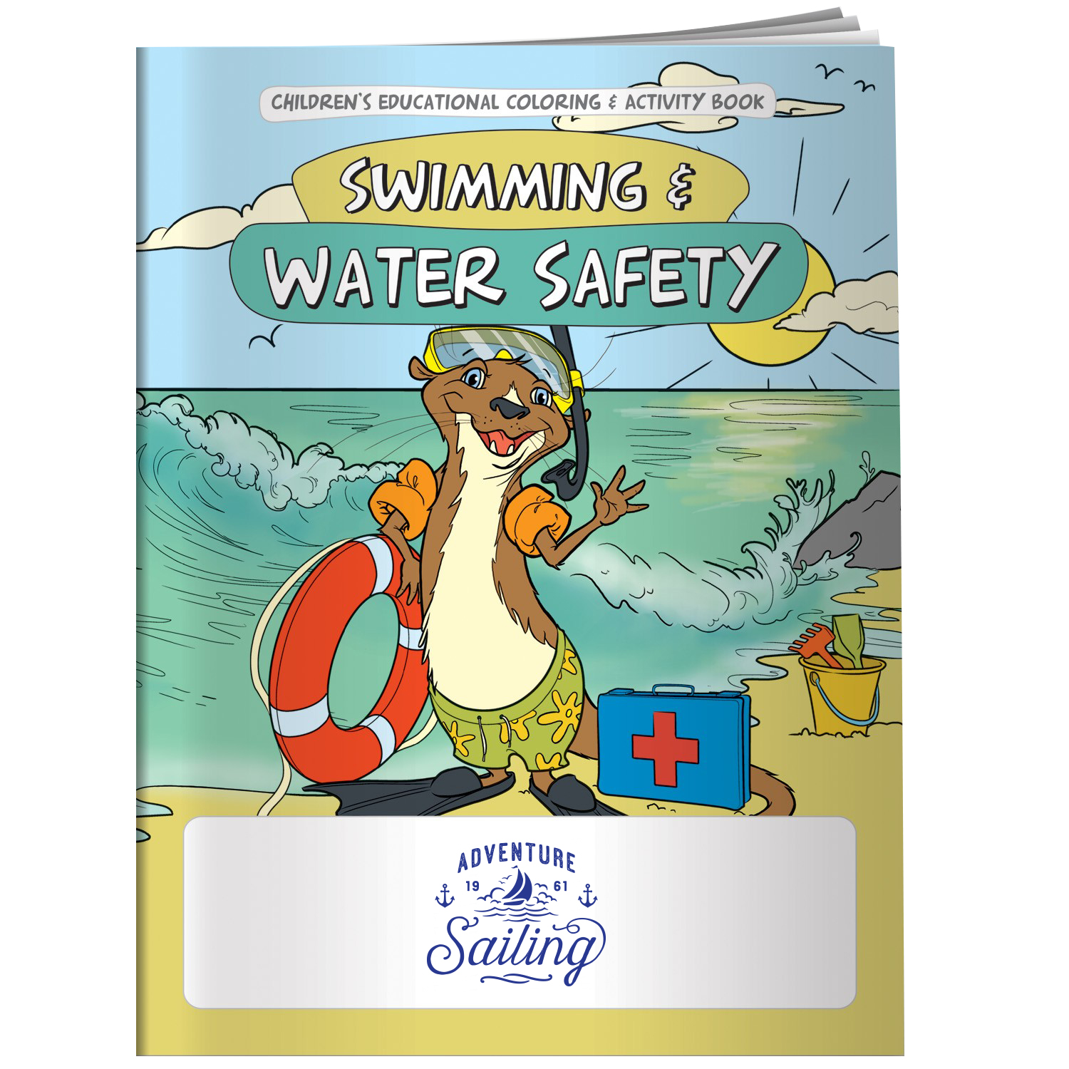 Product Photo 1 Swimming & Water Safety Coloring & Activity Book