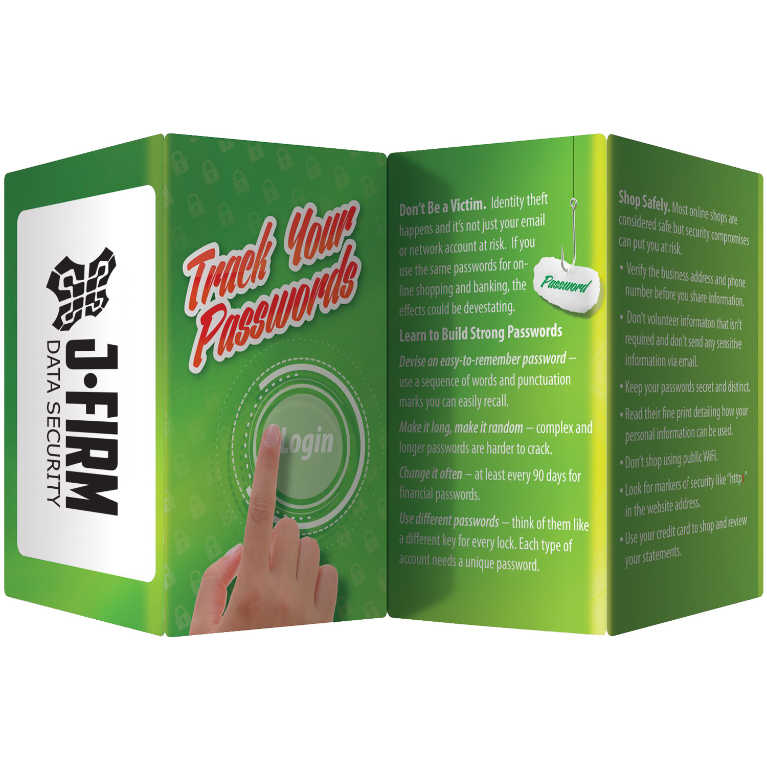 Product Photo 1 Track Your Passwords Key Points™