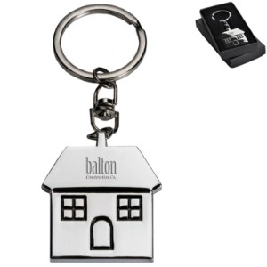 House Metal Keychain - HH2495