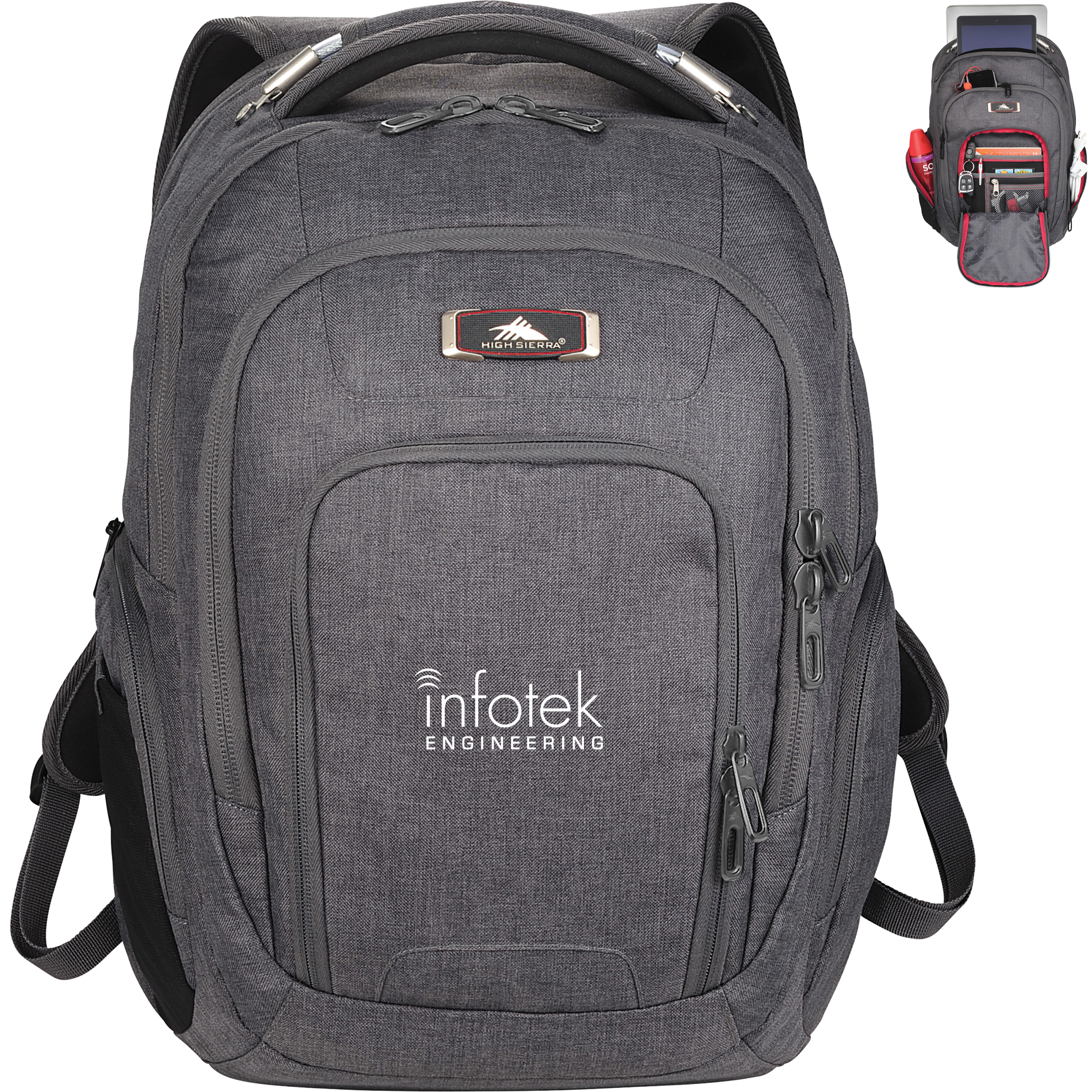 Product Photo 1 High Sierra® 17" Computer UBT Deluxe Backpack