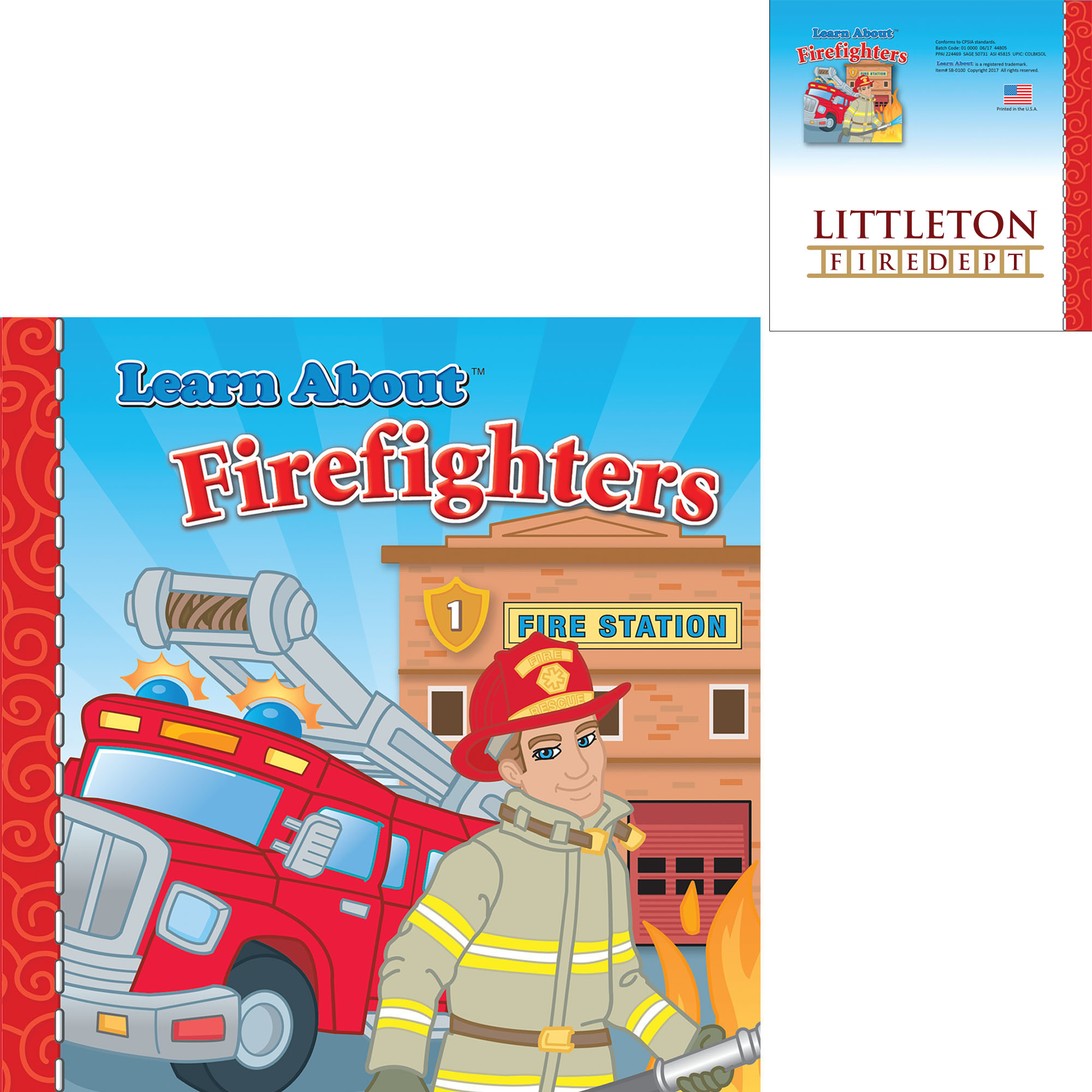 Product Photo 1 Learn About Firefighters Storybook