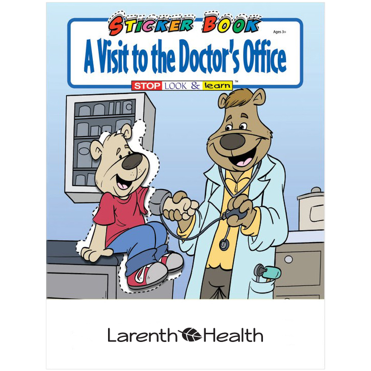 Product Photo 1 Visit to the Doctor's Office Sticker & Coloring Activity Book