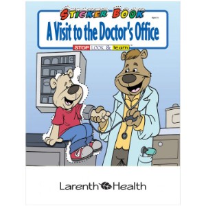 Visit to the Doctor's Office Sticker & Coloring Activity Book - CB2021