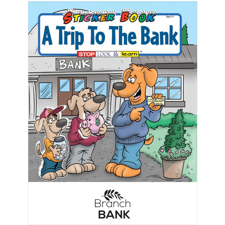Product Photo 1 Trip to the Bank Sticker & Activity Book
