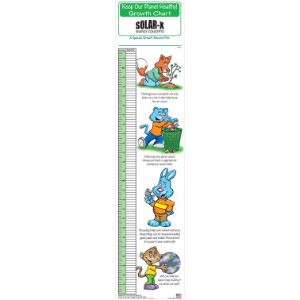 Keep Our Planet Healthy Children's Growth Chart - CB1109