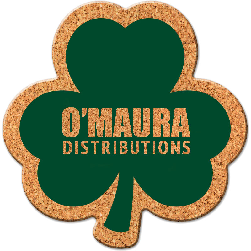 Product Photo 1 Shamrock Cork Coaster