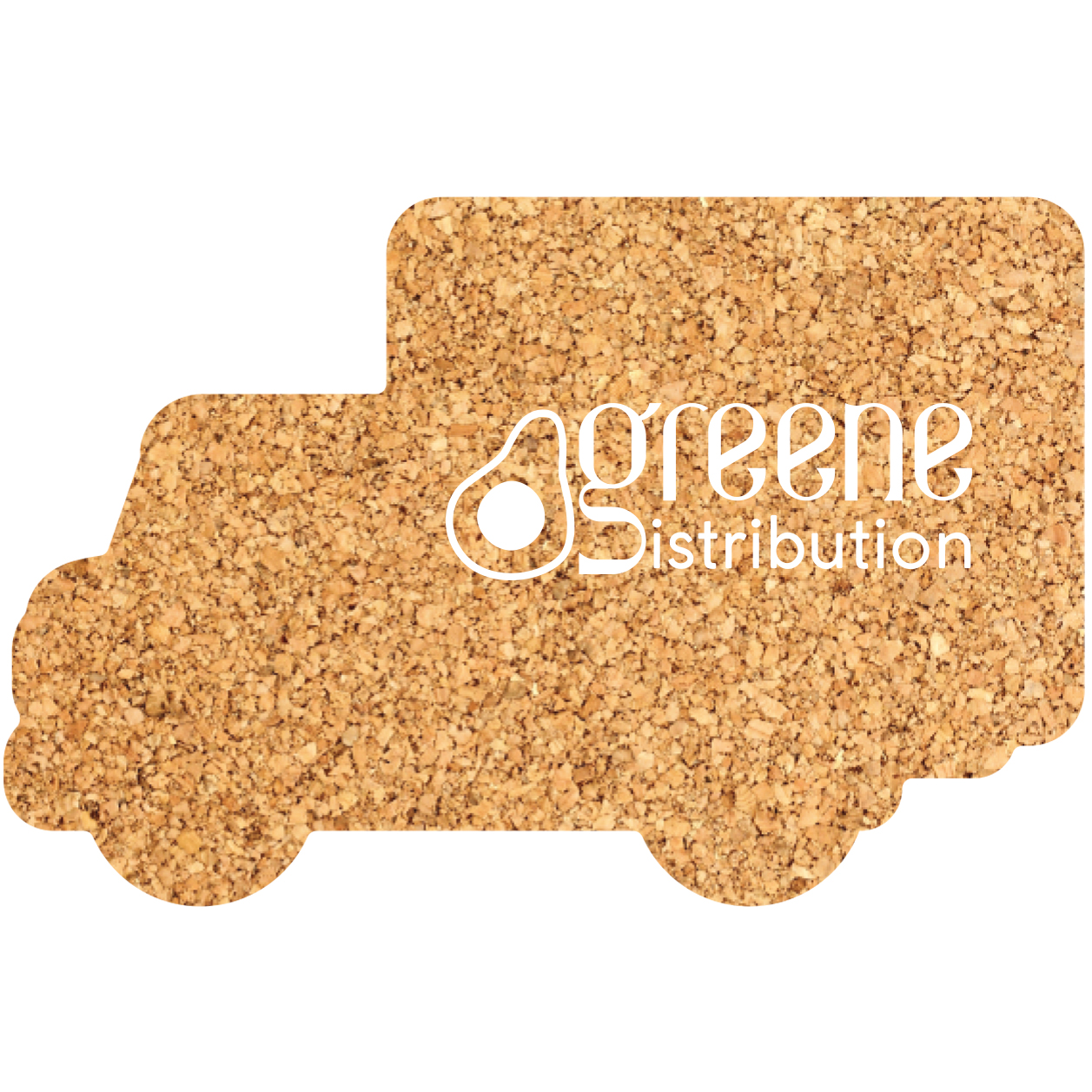 Product Photo 1 Box Truck Shaped Cork Coaster
