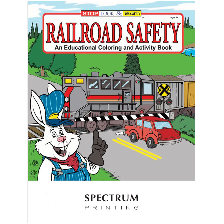 Product Photo 1 Railroad Safety Coloring & Activity Book