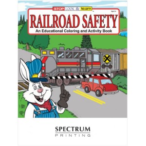 Railroad Safety Coloring & Activity Book - CLB316