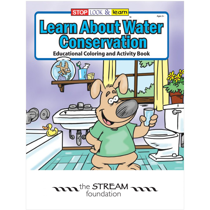 Product Photo 1 Learn About Water Conservation Coloring & Activity Book