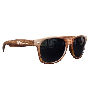 Medium Wood Tone Miami Sunglasses - TK3328