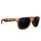 Medium Wood Tone Miami Sunglasses