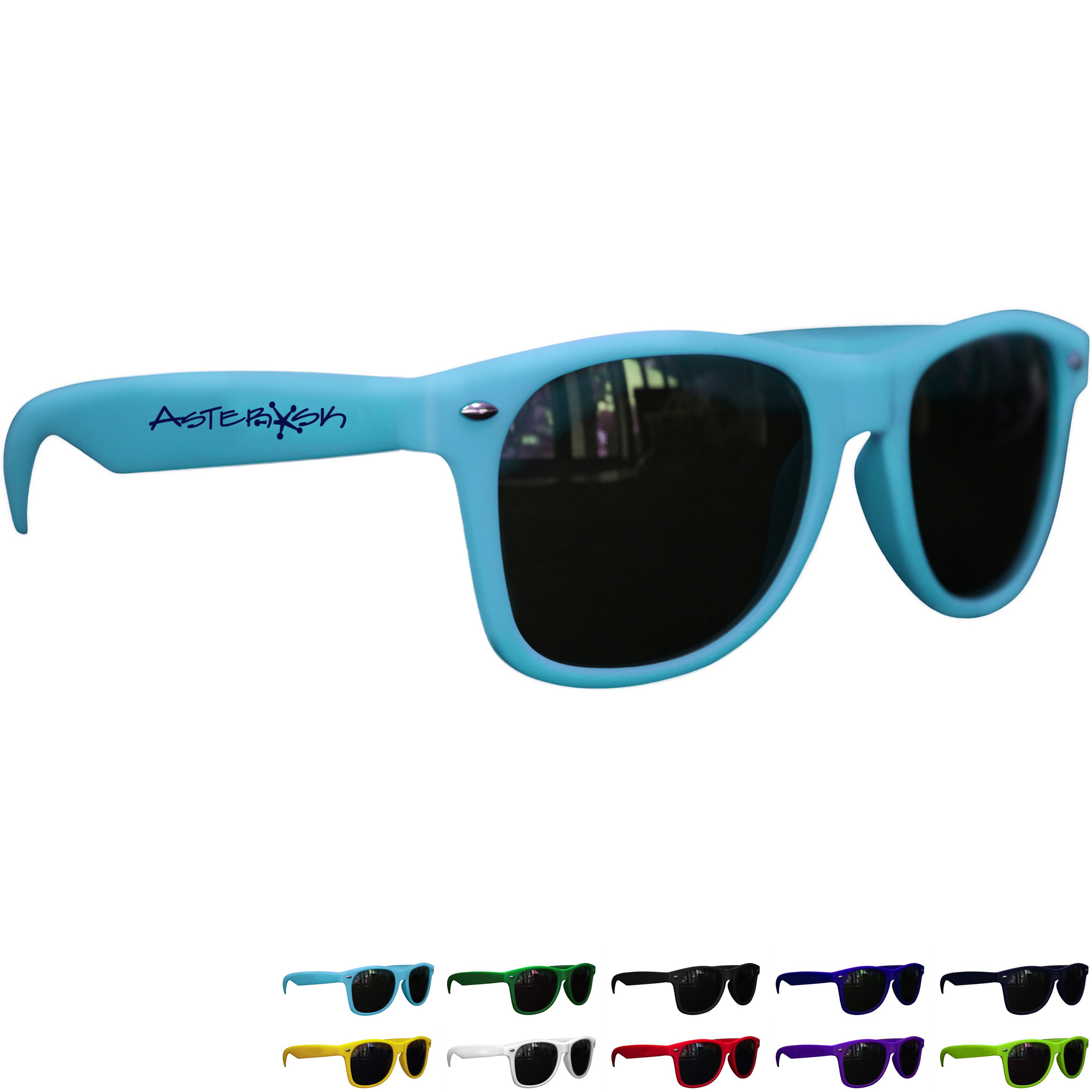 Product Photo 1 Matte Soft Rubberized Finish Miami Sunglasses