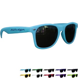 Matte Soft Rubberized Finish Miami Sunglasses - TK3329