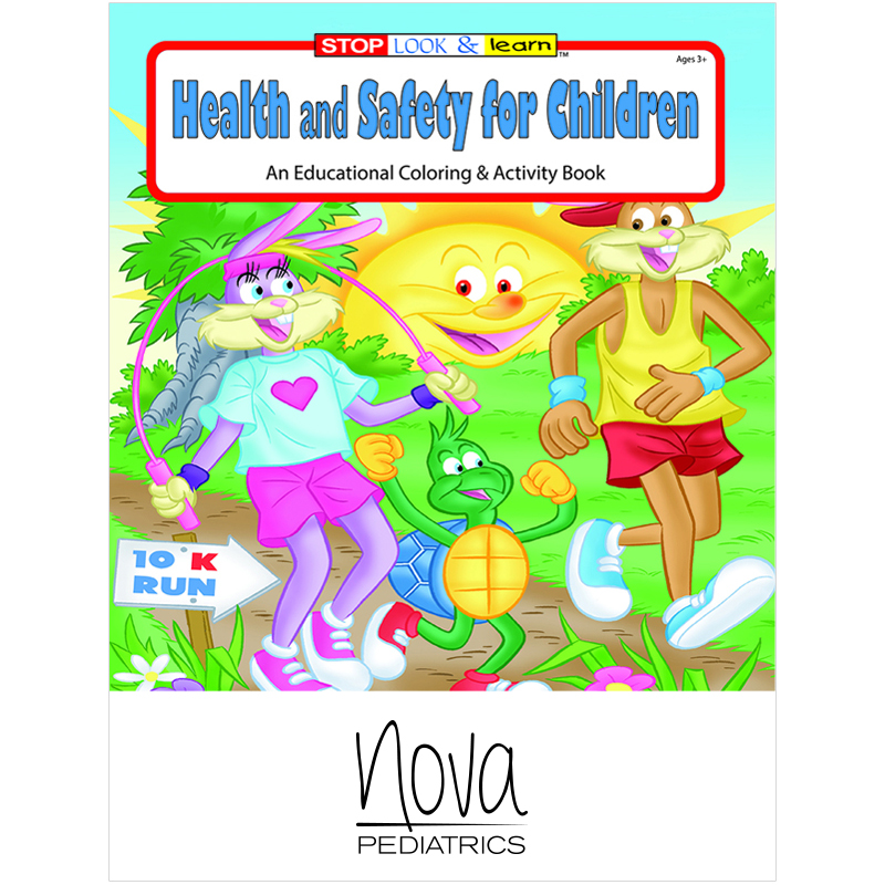 Product Photo 1 Health & Safety for Children Coloring & Activity Book