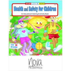 Health & Safety for Children Coloring & Activity Book - CLB323
