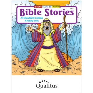 Bible Stories Coloring & Activity Book - CLB328