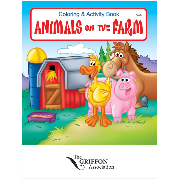 Product Photo 1 Animals on the Farm Coloring & Activity Book