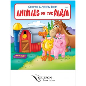 Animals on the Farm Coloring & Activity Book - CLB334