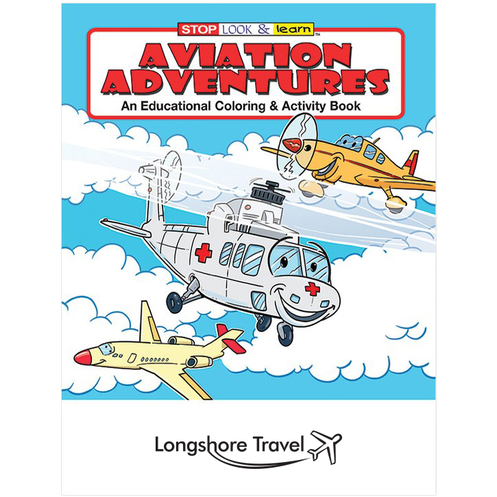 Product Photo 1 Aviation Adventures Coloring & Activity Book