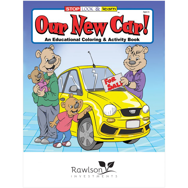 Product Photo 1 Our New Car Coloring & Activity Book