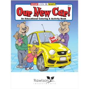 Our New Car Coloring & Activity Book - CLB336