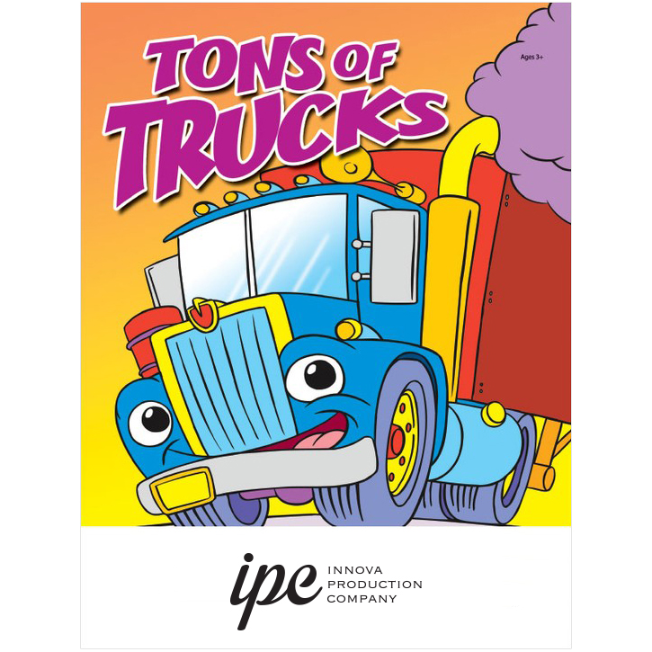 Product Photo 1 Tons of Trucks Coloring & Activity Book