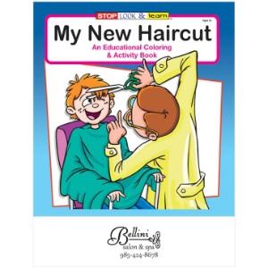 My New Haircut Coloring & Activity Book - CLB338