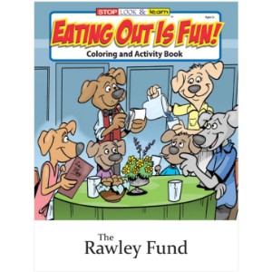 Eating Out is Fun Coloring & Activity Book - CLB339