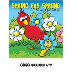 Spring Has Sprung Coloring & Activity Book - CLB322