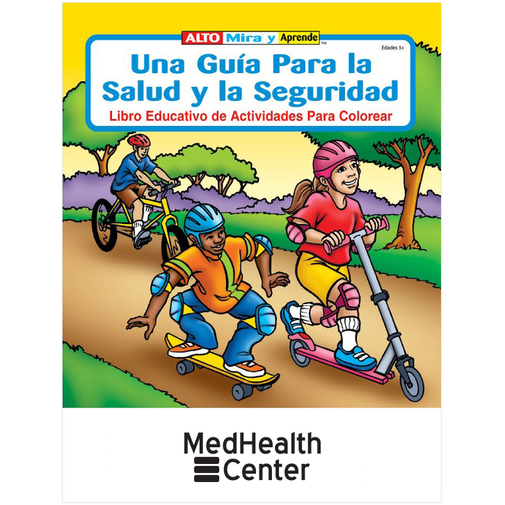 Product Photo 1 Health & Safety Coloring & Activity Book - Spanish Version