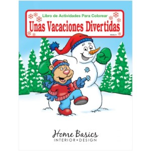 Holiday Fun Coloring & Activity Book - Spanish Version - CLB345