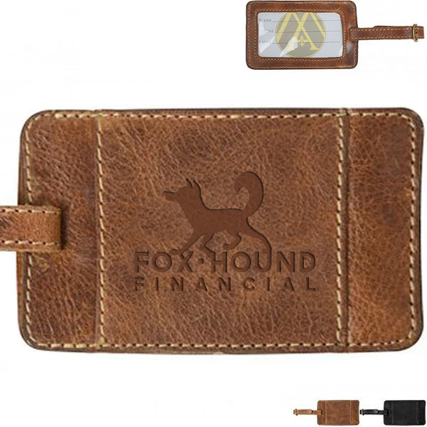 Product Photo 1 Andrew Philips® Westbridge Leather Luggage Tag