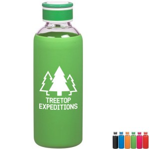 Krave Glass Water Bottle, 18oz. - GN9200