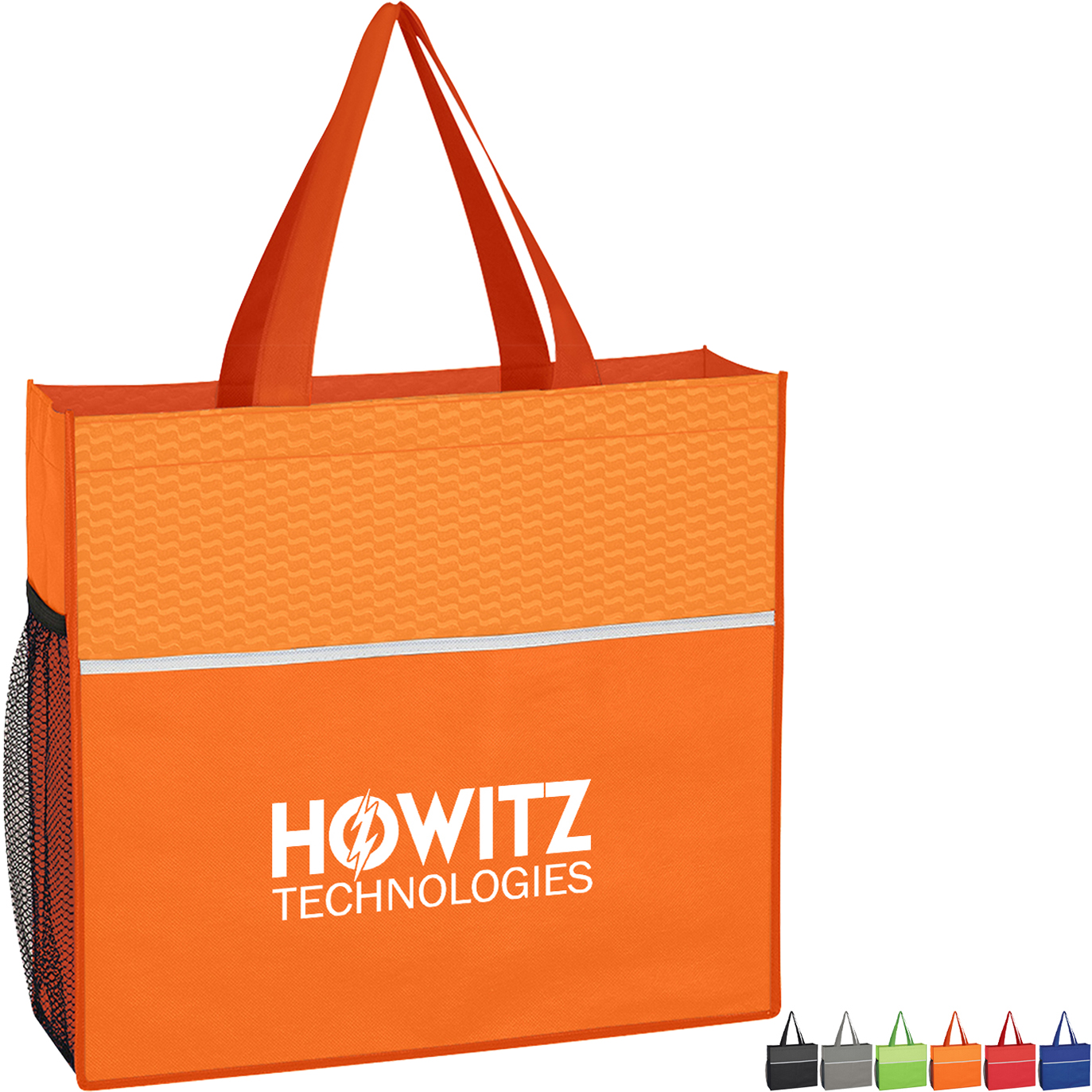 Product Photo 1 Wave Design Non-Woven Tote