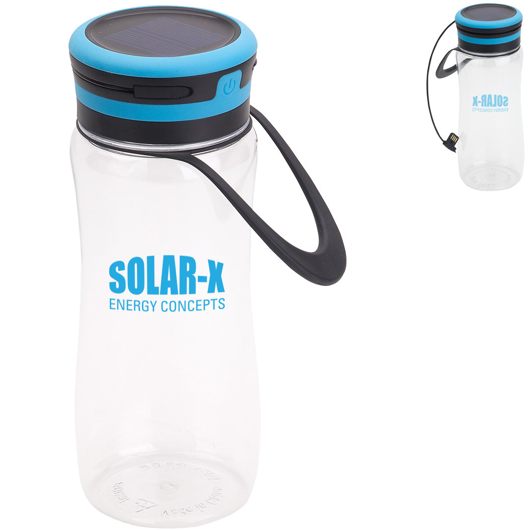 Product Photo 1 Light-Up Tritan™ Bottle & Solar Lantern, 20oz.