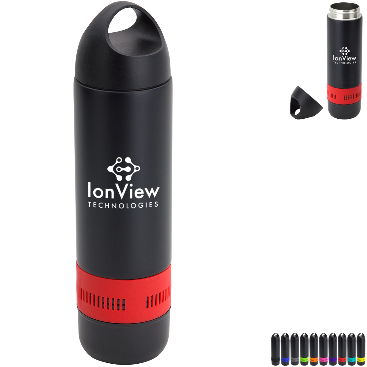 Product Photo 1 Bayou Combo Water Bottle & Wireless Speaker, 12oz.