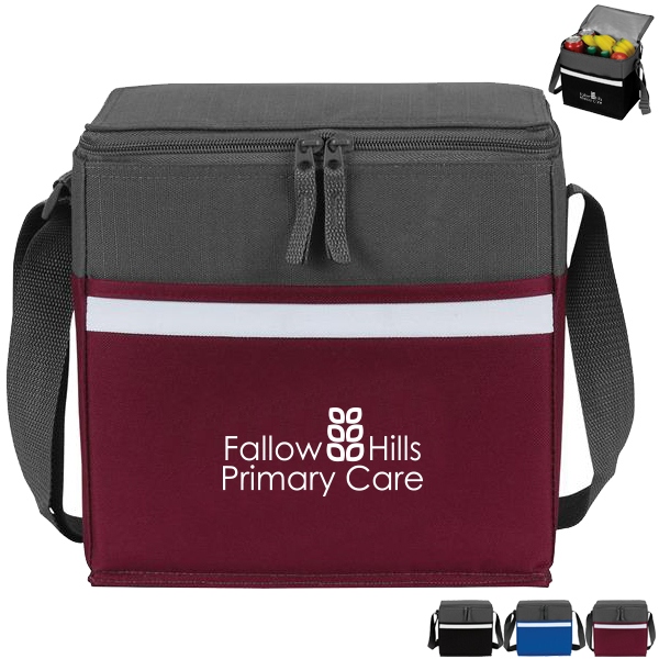 Product Photo 1 Two-Tone Polyester 12-Pack Cooler